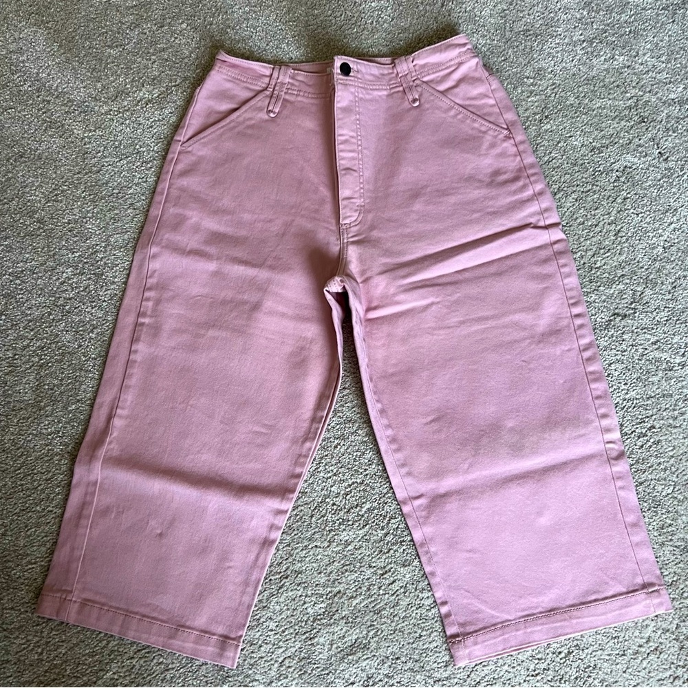 Lee wide leg cropped pants